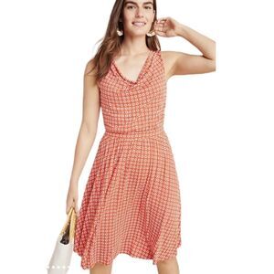 Nwt ANTHROPOLOGIE MAEVE  Brianne Cowl Neck Dress XS @V